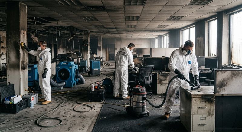 Commercial Smoke Restoration in Fort Mill, SC