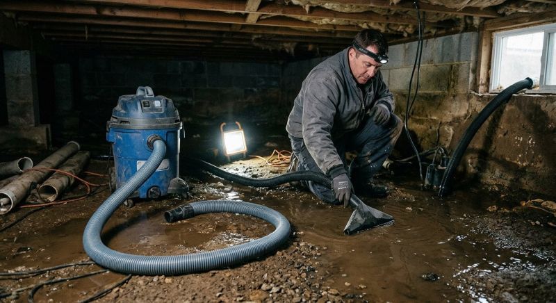 Crawlspace Water Removal in Phoenix, AZ