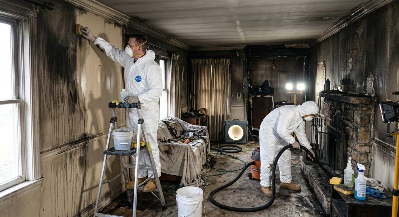 Soot Damage Cleanup in Napa, CA