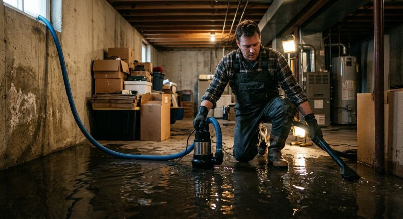 Basement Water Removal in Scottsdale, AZ