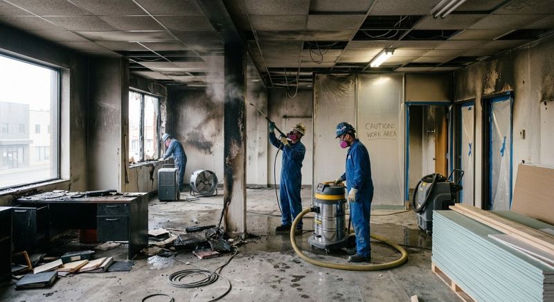 Commercial Fire Damage Repair in Napa, CA