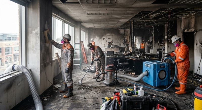 Commercial Fire Damage Repair in Fort Mill, SC
