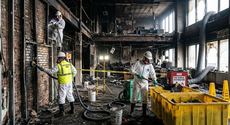 Commercial Fire Damage Repair in Austin, TX