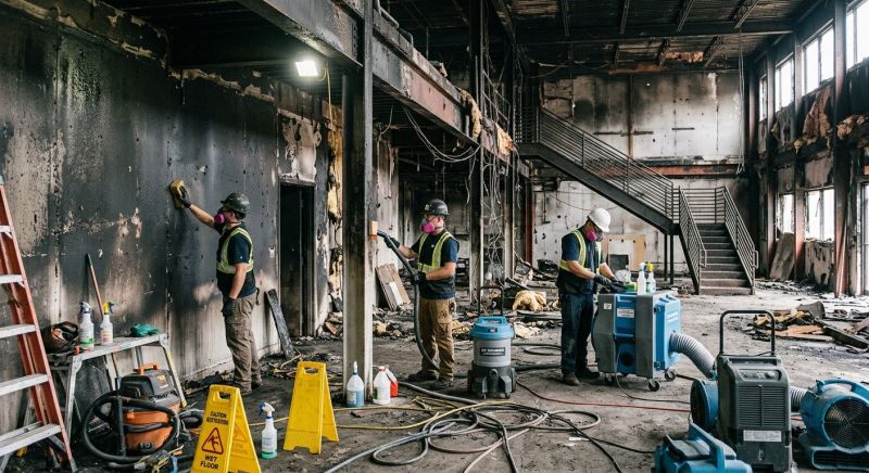 Commercial Fire Damage Repair in Austin, TX