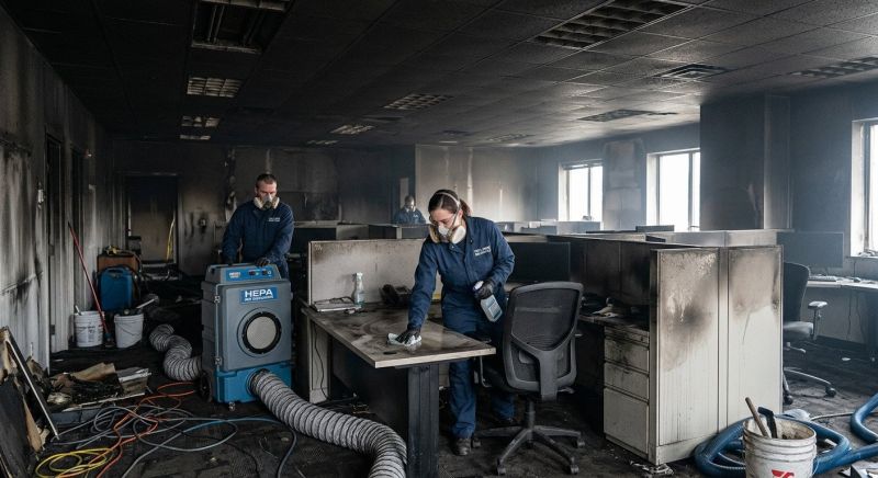Commercial Smoke Restoration in Napa, CA