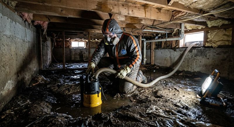 Crawlspace Water Cleanup in Phoenix, AZ