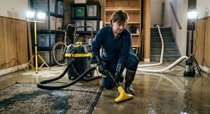 Emergency Water Removal in Mesa, AZ