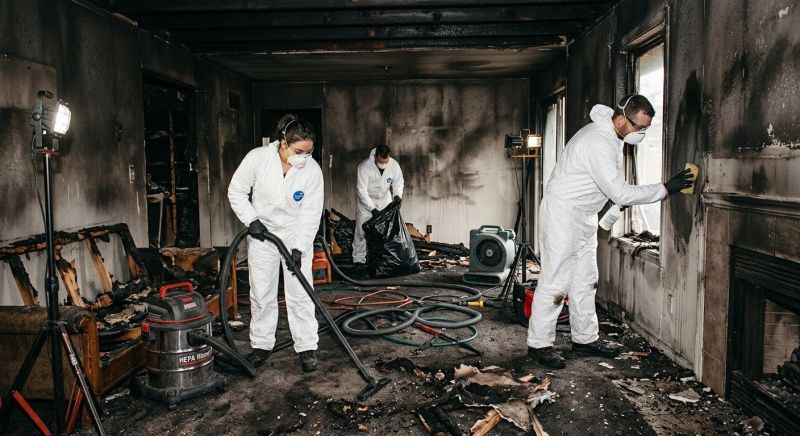 Fire Damage Cleanup in Marin County, CA