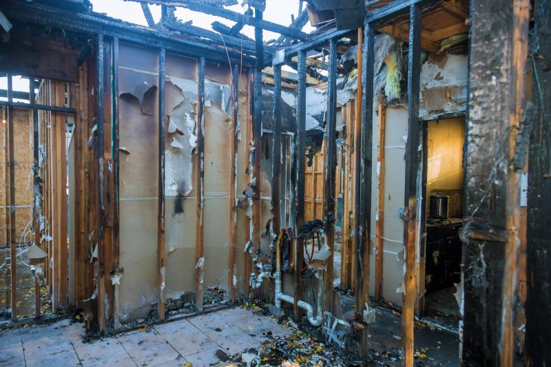 Fire Damage Cleanup in Sonoma County, CA