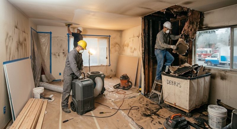Fire Damage Repair in Napa, CA
