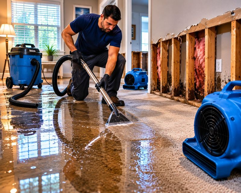 Flood Damage Restoration in Gilbert, AZ