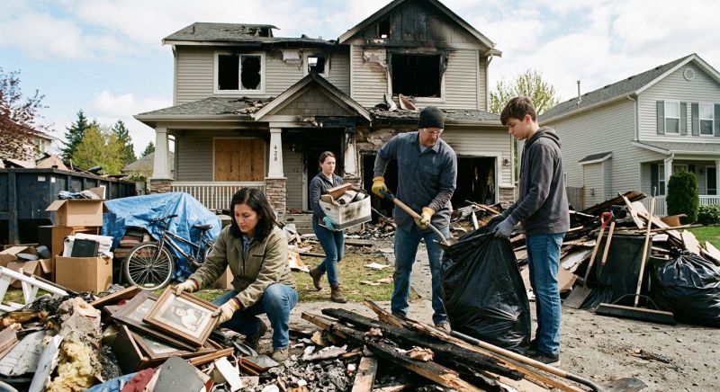House Fire Recovery in Fort Mill, SC