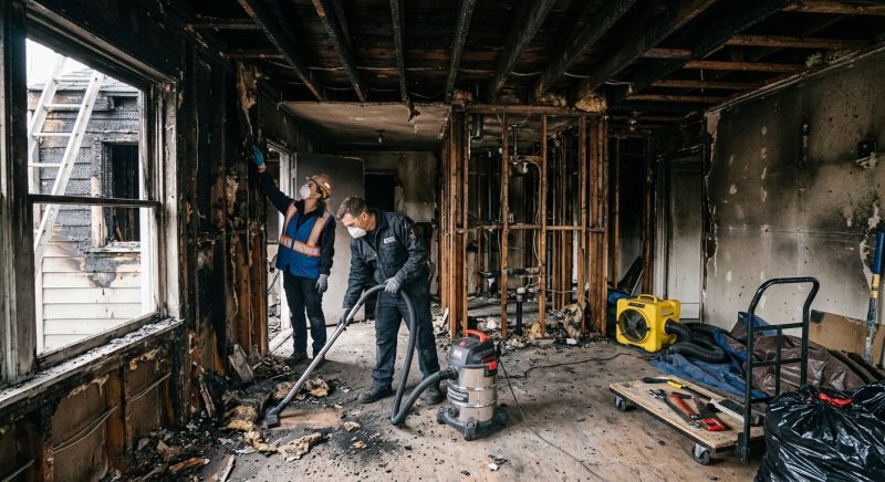 House Fire Recovery in Scottsdale, AZ