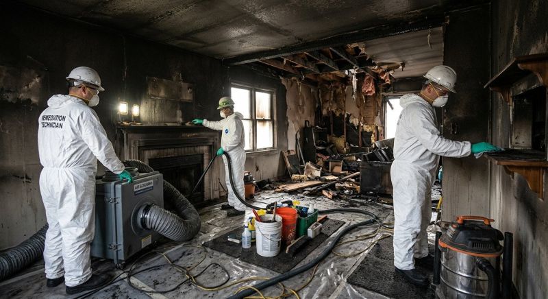 Residential Fire Restoration in Fort Mill, SC