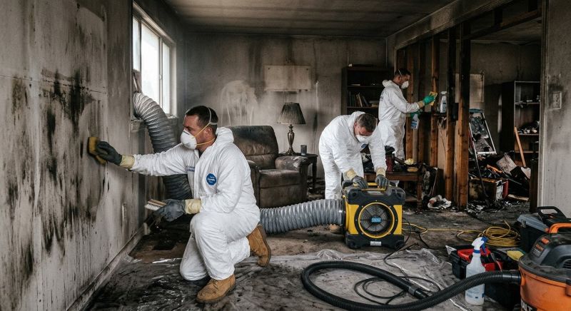 Smoke Damage Restoration in Sonoma County, CA