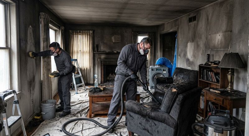 Smoke Damage Restoration in Mesa, AZ