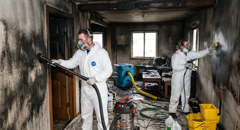 Smoke Damage Restoration in Marin County, CA