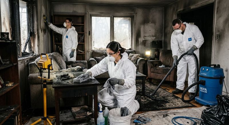 Soot Cleaning in Gilbert, AZ