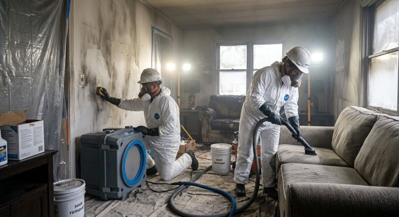 Soot Cleanup Service in Marin County, CA
