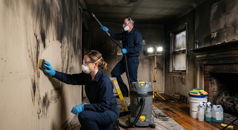 Soot Damage Cleanup in Sonoma County, CA