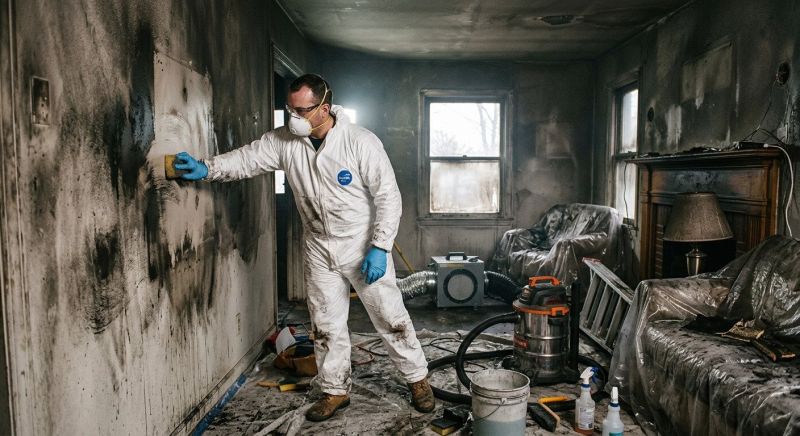 Soot Damage Restoration in Austin, TX