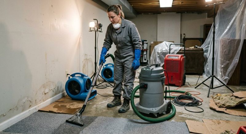 Water Damage Cleanup in Mesa, AZ